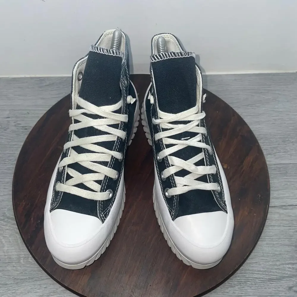 Converse Chuck Taylor All Star Lugged 2.0 Hi Womens Size 6 Shoes Black Sneaker